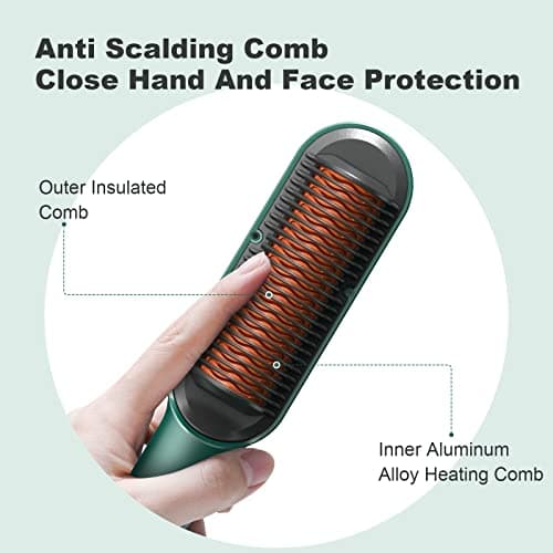 Negative Ion Straightening Brush for Any Hair Quality