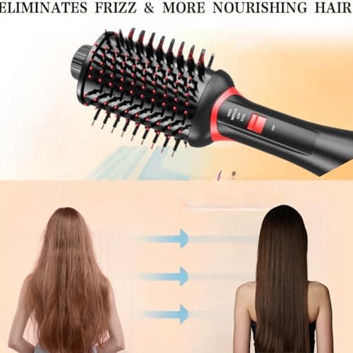 4-in-1 Hair Dryer and Styler with Negative Ion Anti-frizz