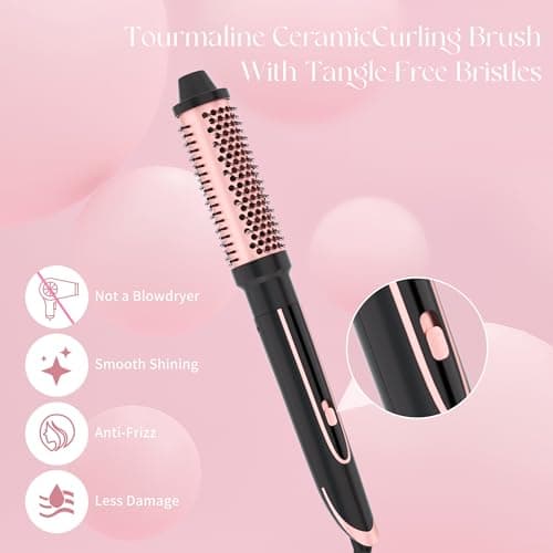 Curling Iron Set with Interchangeable Wands and Accessories