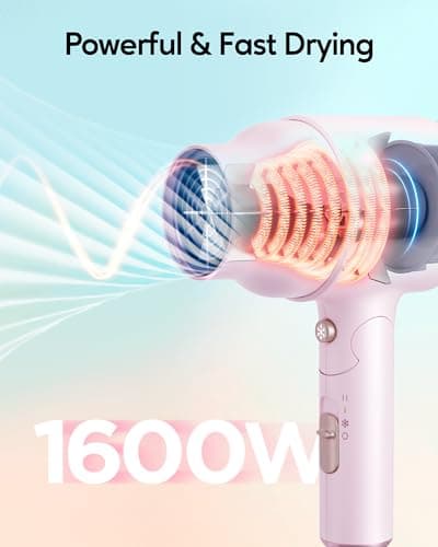 Wavytalk Hair Dryer and Curling Iron Combo for Women