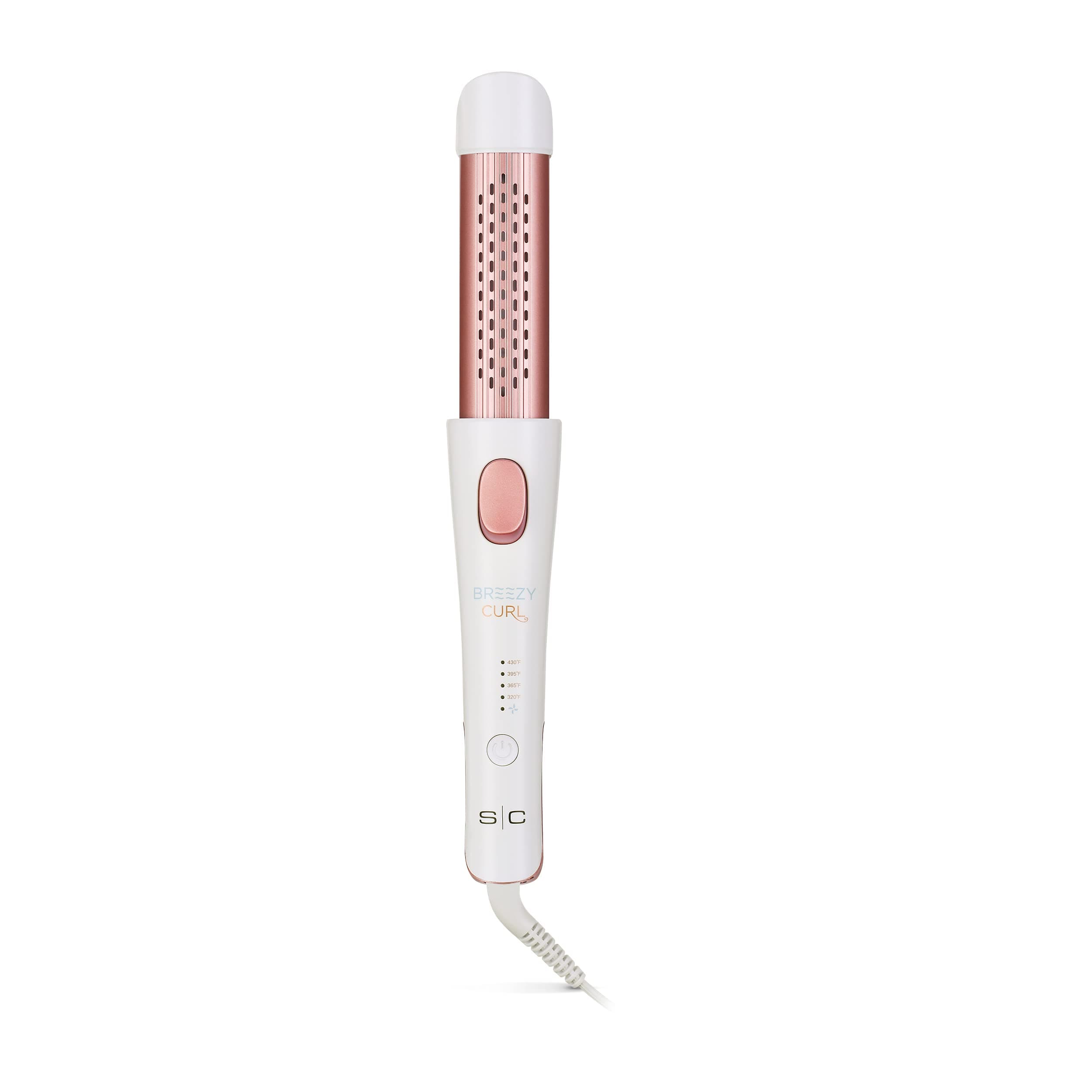 StyleCraft Breezy Curl 2-in-1 Cool Air Styler White