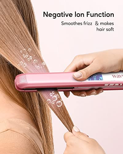 Wavytalk Salon Ionic Hair Dryer and Hair Straightener Set for Frizz-Free Hair