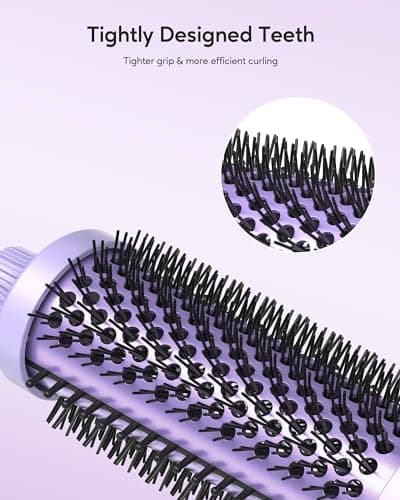 Wavytalk 1.5 inch Heated Round Brush with Negative Ion Technology