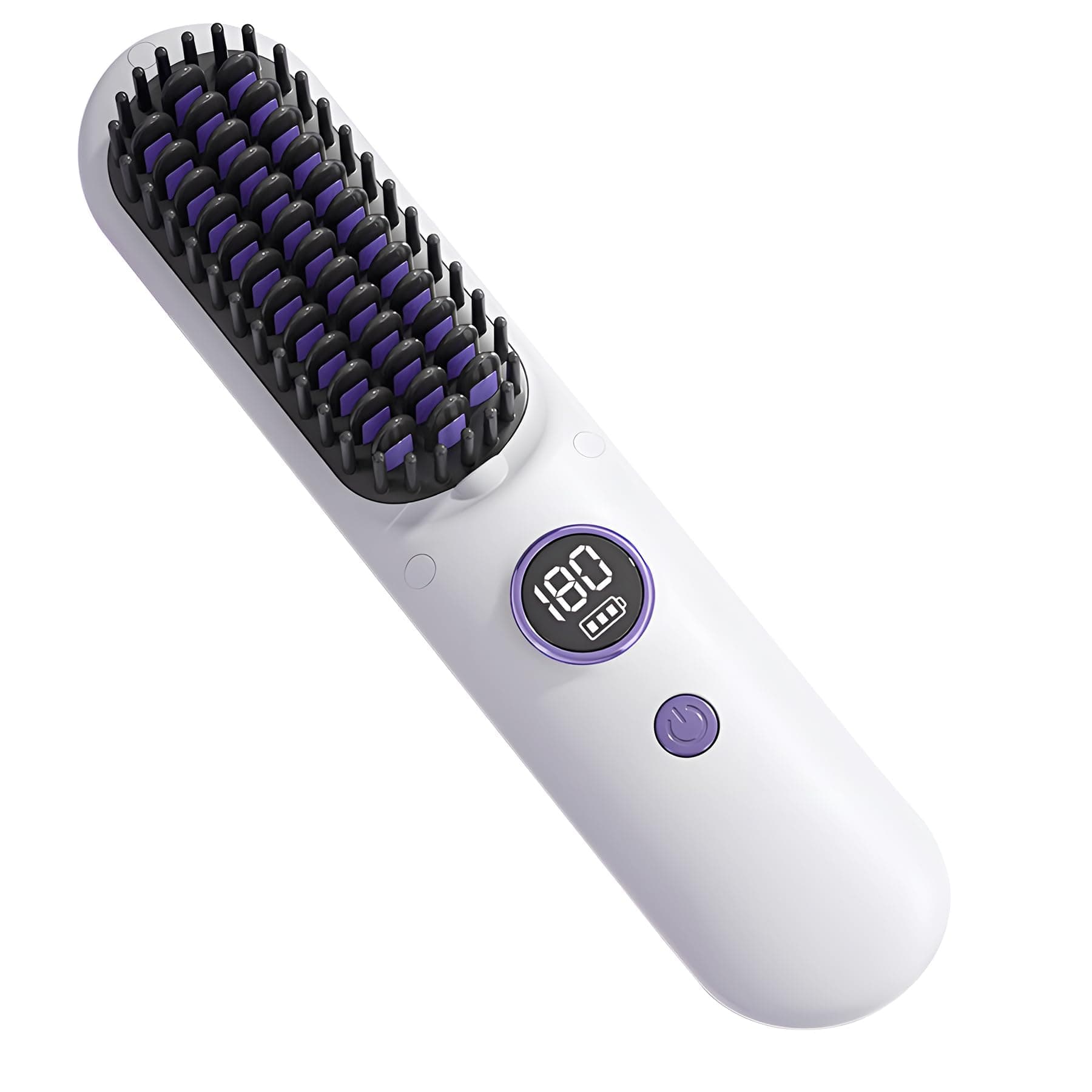 Portable Rechargeable Cordless Hair Straightening Brush